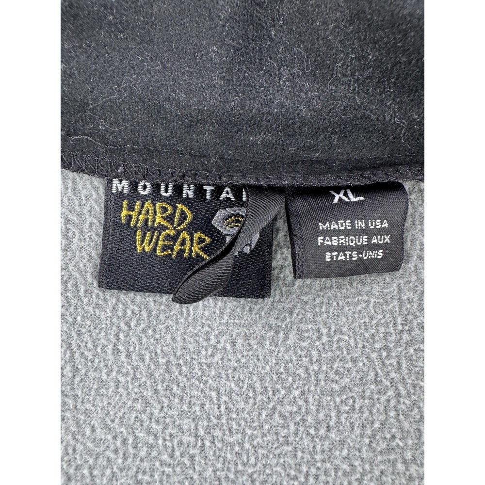 Mountain Hardwear Jacket Mens XL Gray Windstopper Softshell Fleece Lined Hiking - Picture 11 of 14